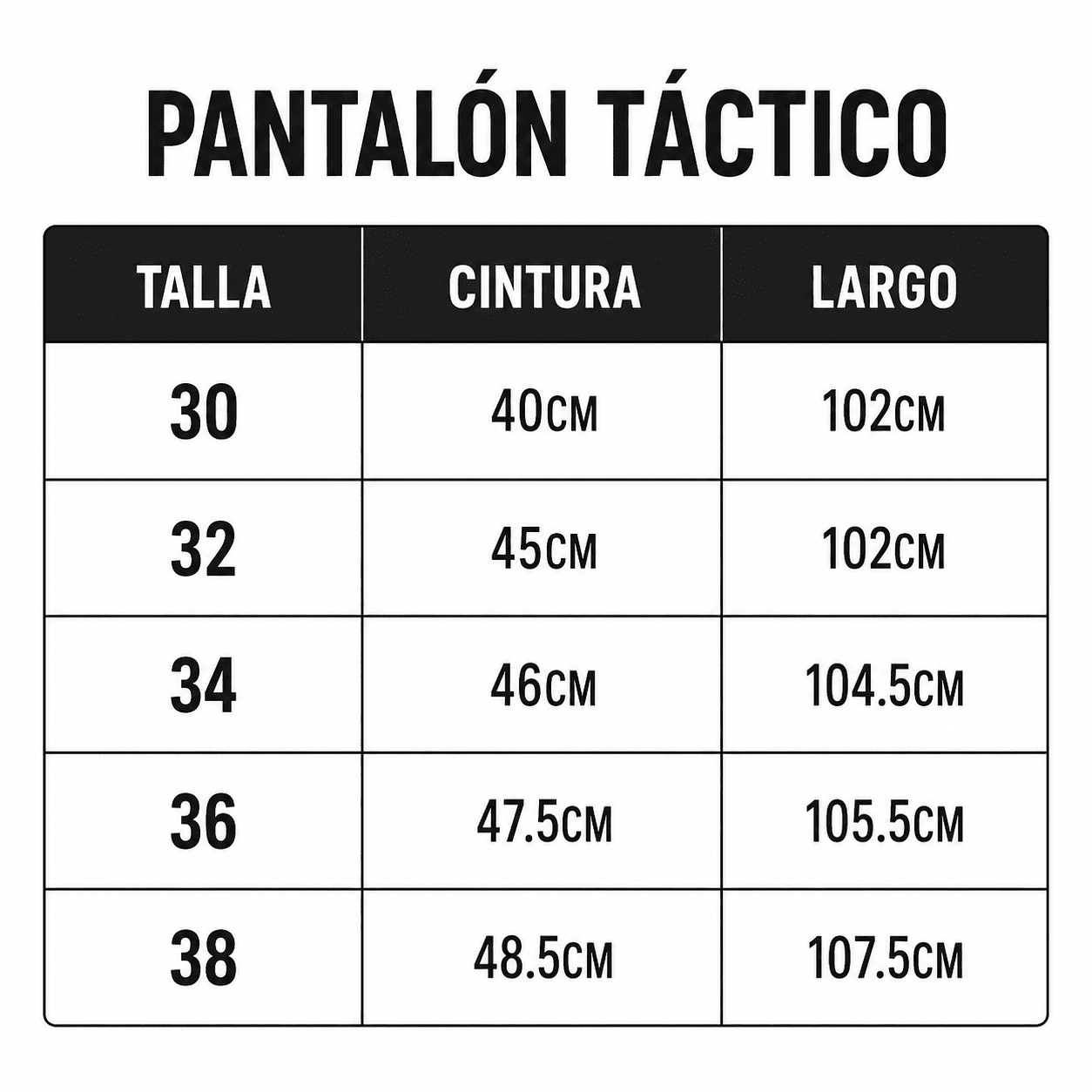 PANTALON TACTICO