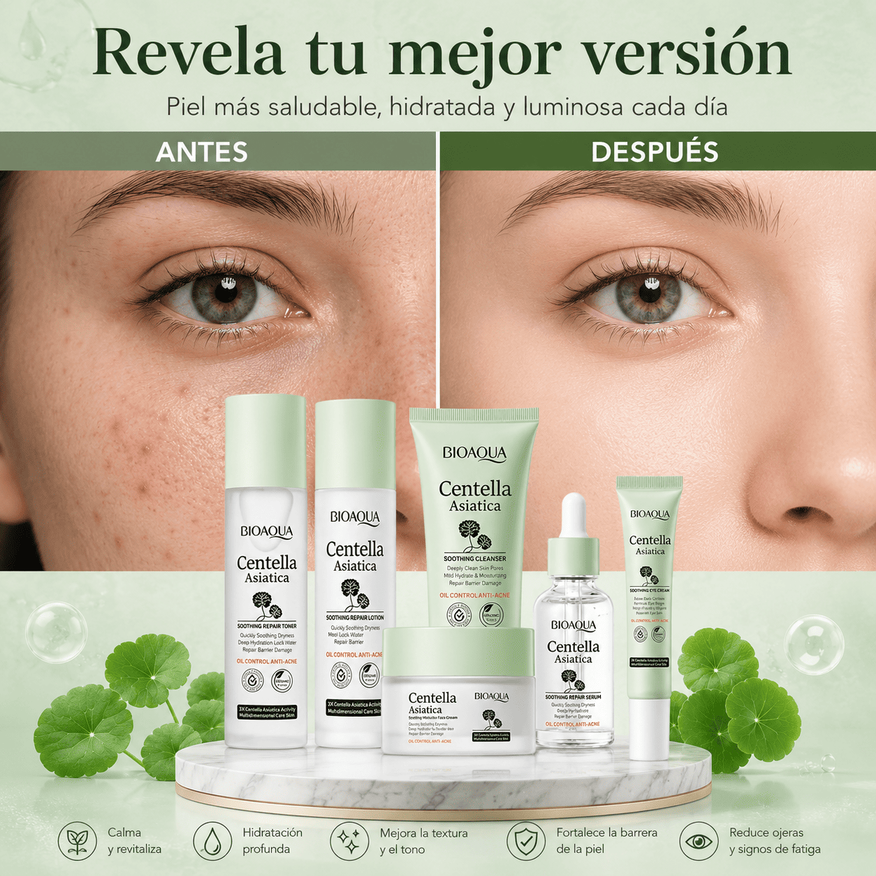 Kit de CENTELLA ASIATICA BIOAQUA