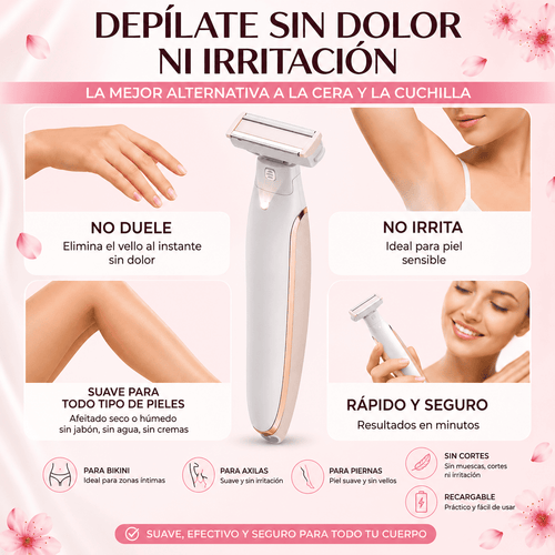 Combo Depiladora Flawless Body + Removedor callos
