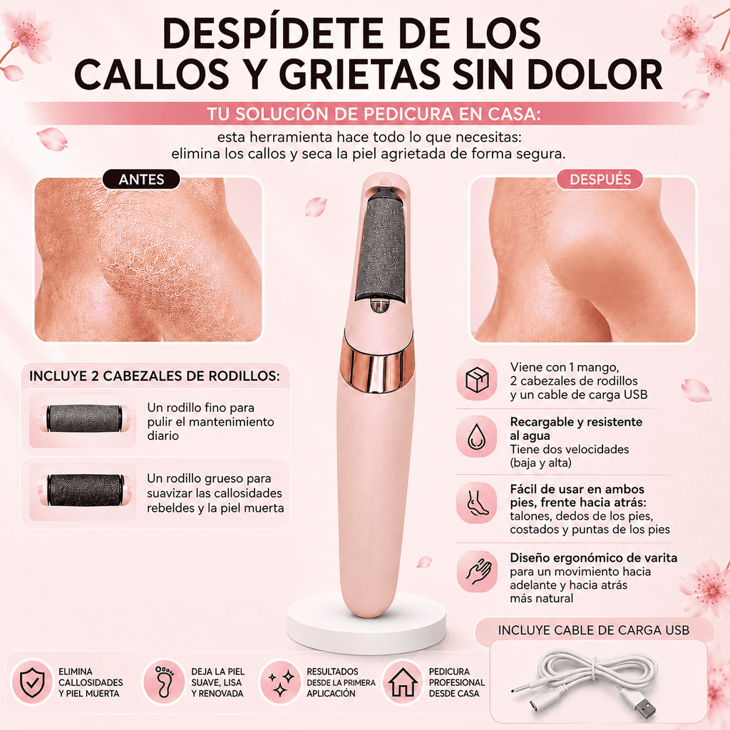 Combo Depiladora Flawless Body + Removedor callos