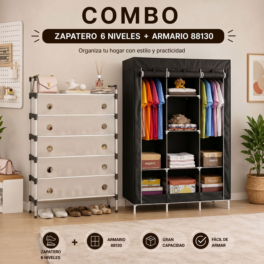 Kit Armario + Zapatero Premium
