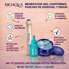Kit bioaqua 3 en 1 parches, contorno y sérum