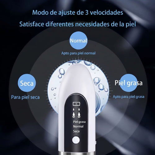 Extractor de espinillas y puntos negros a vapor