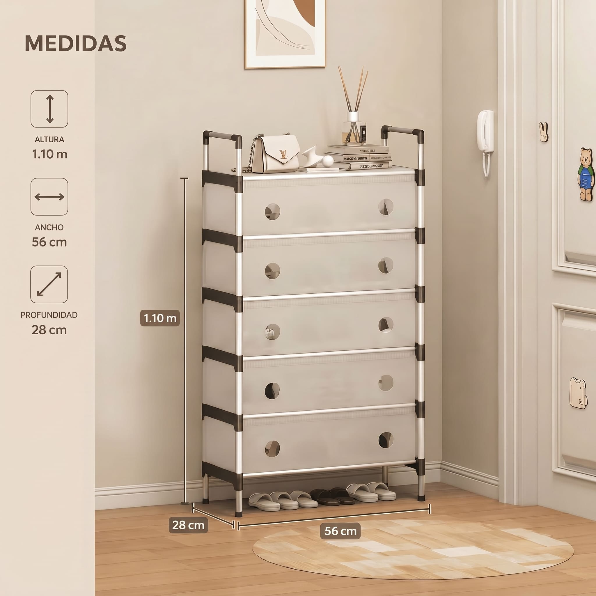 Kit Armario + Zapatero Premium